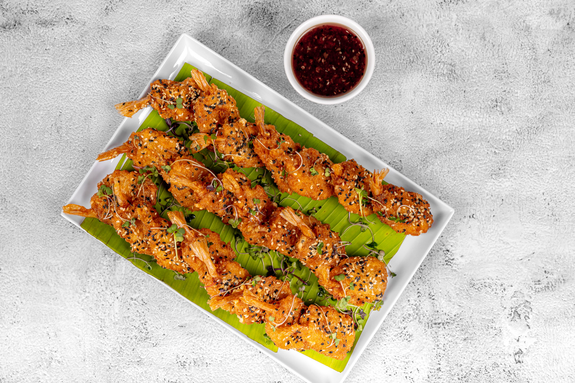 Sesame Shrimps
